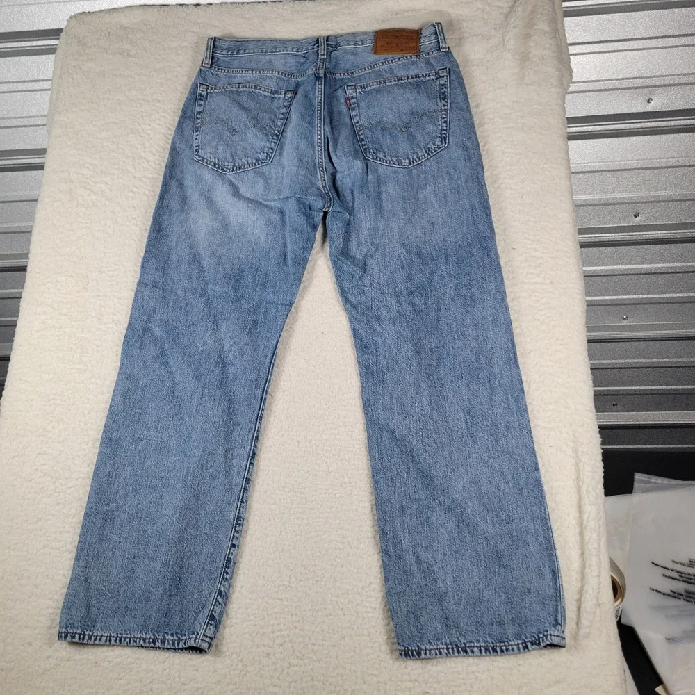 Levi's 559 Relaxed Straight Jeans Mens Size 36x30 Blue Medium Wash Denim Pants